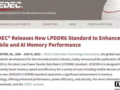 JEDEC 发布 LPDDR6 新标准，提升移动设备与人工智能内存性能“西王母”是何方神圣？中国神话中的女神，为何成了西方女王？
