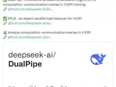 DeepSeek 开源进度 4/5:DualPipe、EPLB 优化并行策略乞丐经过大师家门口,大师:我要把女儿嫁给你,儿子也送你当手下