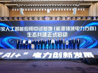 国家人工智能应用中试基地（能源领域电力方向）发布