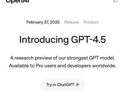 OpenAI推出GPT-4.5模型:情商高、更好理解人类意图1880年慈禧被太医诊出喜脉,慈禧:先帝去世多年,哀家喜从何来?