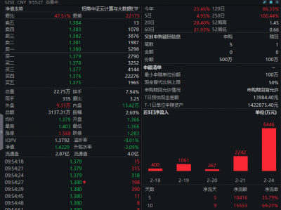 回调机会?隔夜中概带崩A股科技,算力股集体回调,云计算ETF(159890)早盘大跌3.23%!