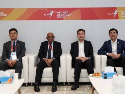 足协高层会见亚足联秘书长,宋凯:希望更多青少年赛事在中国举办