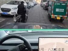 特斯拉自动驾驶强势挑战中国路况,网友惊呼:12分钟驾照分全扣,自动驾驶到底行不行?