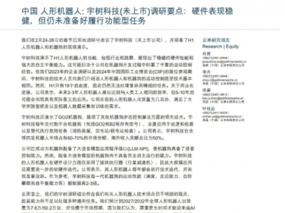 突发,人形机器人概念暴跌,原因是一份研报?