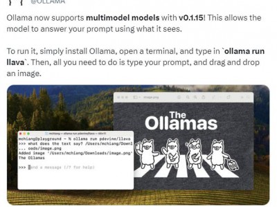 Ollama支持多模态模型使用