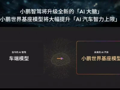 小鹏汽车 AI 领域取得突破,已启动 720 亿参数自驾基模研发