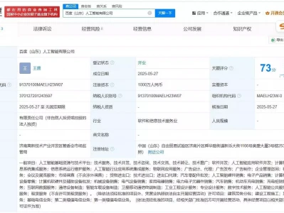 百度在山东成立人工智能公司 注册资本1000万“六味帝黄丸”登基后，武则天是怎样度过她人生的最后一年的